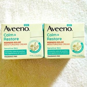 Aveeno Calm + Restore Redness Relief Moisturizing Face Cream